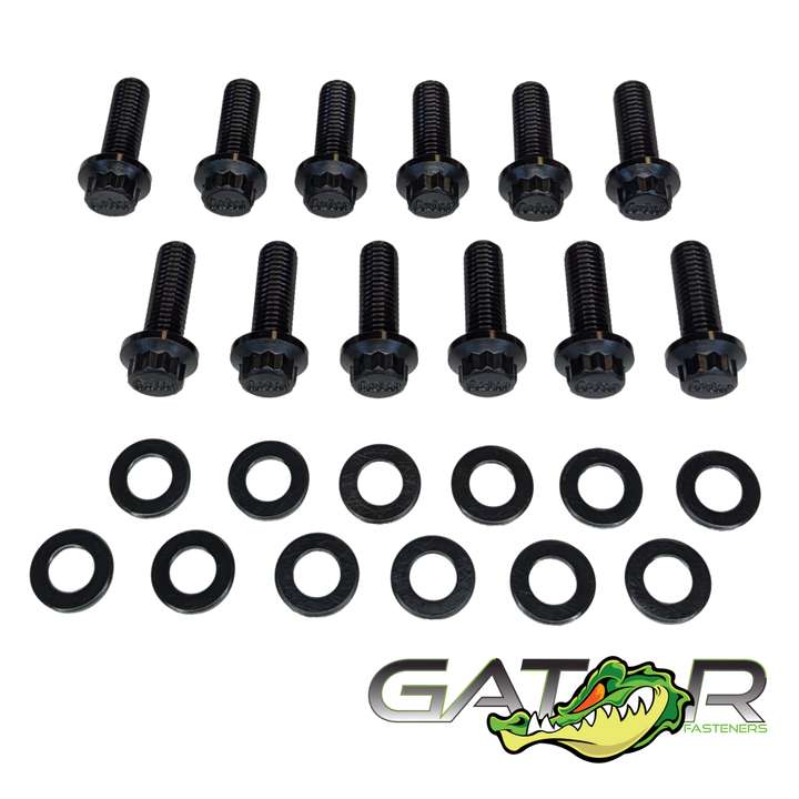 Heavy Duty Up-Pipe Bolt Kit for 2001-2016 Silverado/Sierra 2500/3500 HD 6.6L Duramax Diesel Gator Fasteners | SKU UPBK66-JDZH