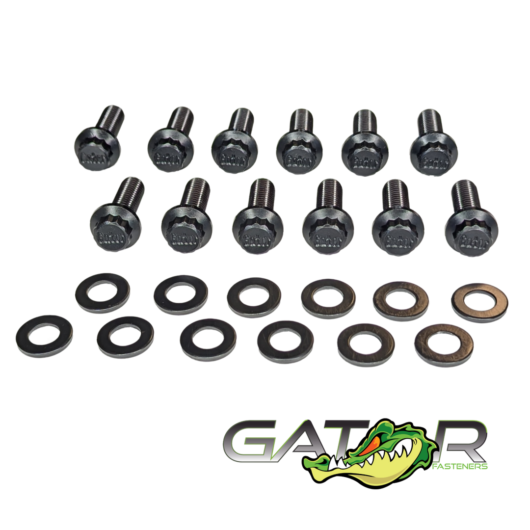 Heavy Duty Up-Pipe Bolt Kit for 2001-2016 Silverado/Sierra 2500/3500 HD 6.6L Duramax Diesel Gator Fasteners | SKU UPBK66-JDZH