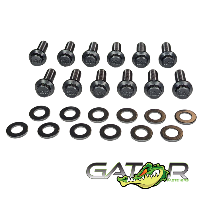 Heavy Duty Up-Pipe Bolt Kit for 2001-2016 Silverado/Sierra 2500/3500 HD 6.6L Duramax Diesel Gator Fasteners | SKU UPBK66-JDZH