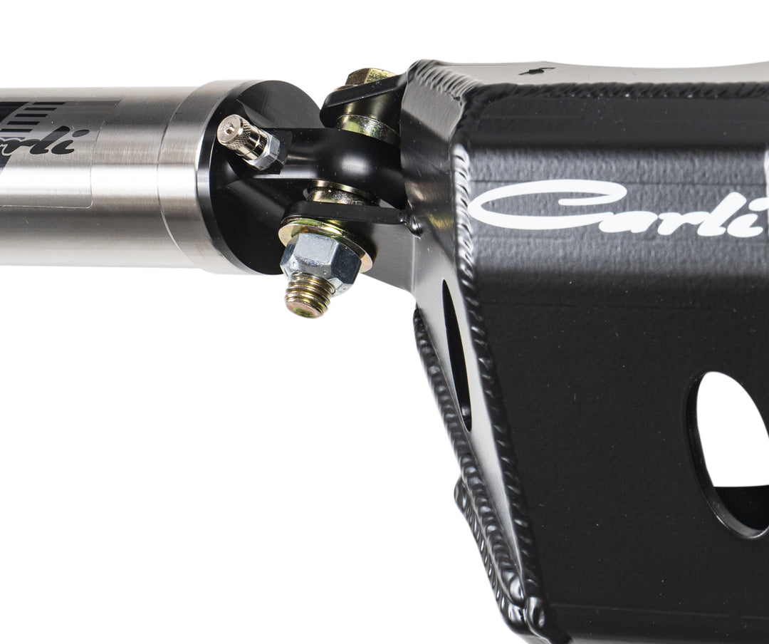 Carli 2005-2022 Ford F-250/F-350 Super Duty Low Mount Steering Stabilizer Kit - with Differential Guard