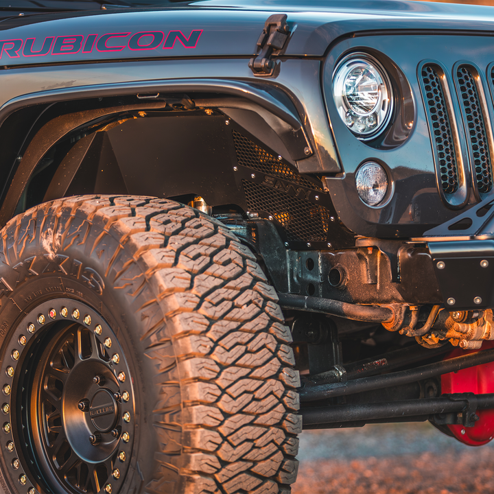 Savvy Front Inner Fenders (High Clearance Aluminum) - 2007-2018 Jeep JK/JKU