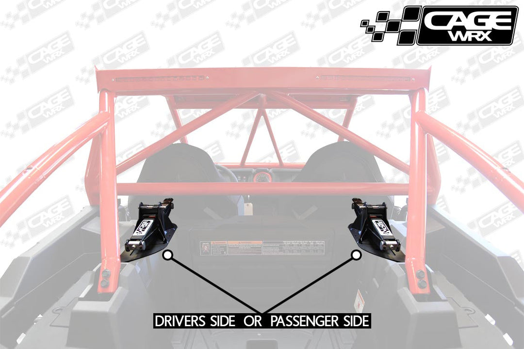 Cagewrx Tire Jack & Mount - XP 1000 / XP Turbo / Turbo S (2014-2023) | image 3