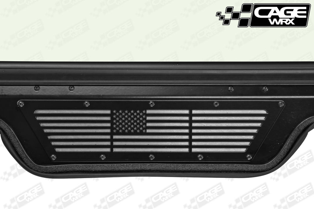 Cagewrx USA Flag Windshield Vent - 2019+ XP1K / Turbo / Turbo S