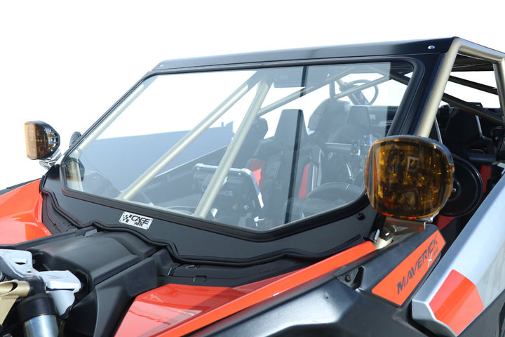 Cagewrx Can-Am X3 Glass Windshield Super Shorty GEN 2 & Baja Spec