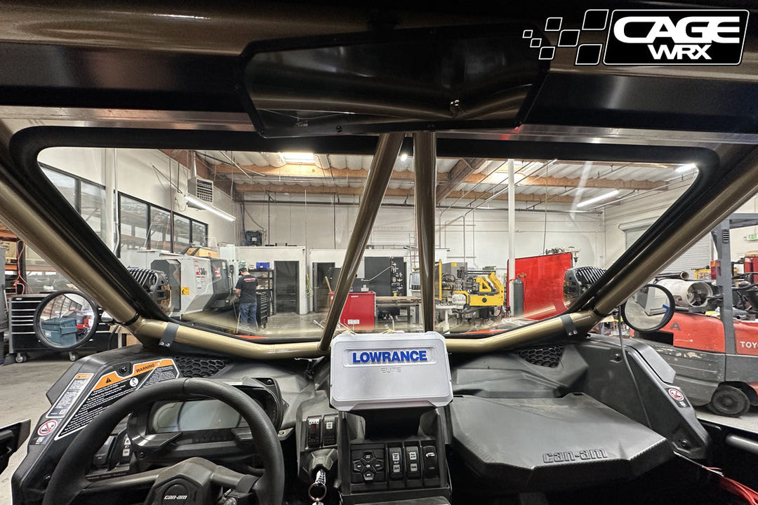 Cagewrx Can-Am X3 Glass Windshield Super Shorty GEN 2 & Baja Spec | image 6