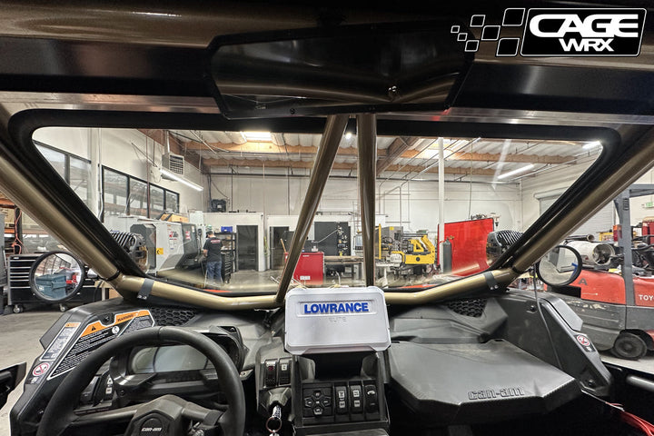 Cagewrx Can-Am X3 Glass Windshield Super Shorty GEN 2 & Baja Spec | image 6