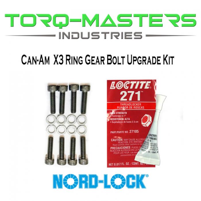 CAN-AM X3 ViscoLok RING GEAR BOLT UPGRADE KIT AC-X3RGK