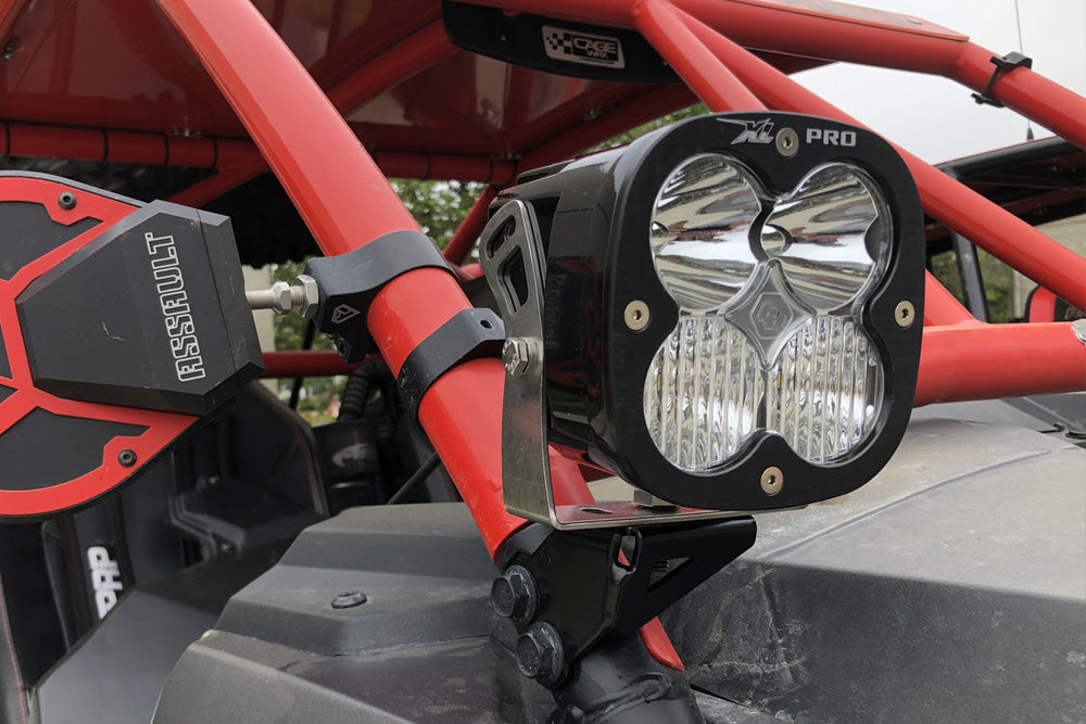 Cagewrx Polaris RZR XP / Turbo S A-Pillar Light Brackets (set)(2014-2023) | image 2