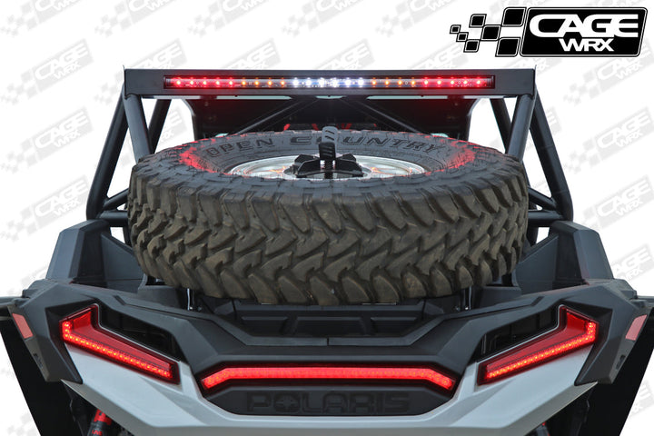 Cagewrx RZR XP 1000/Turbo S Rear Wing for Baja Designs 30" RTL | image 3