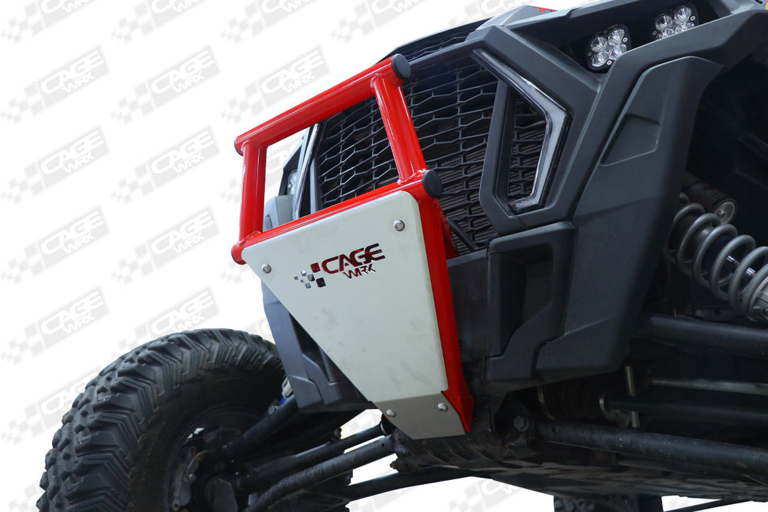 Cagewrx Polaris RZR Turbo S Front Bumper Assembled | image 9
