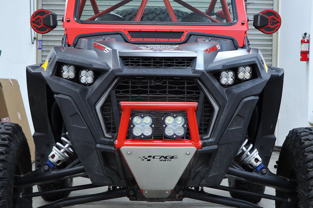 Cagewrx Polaris RZR Turbo S Front Bumper Assembled | image 12