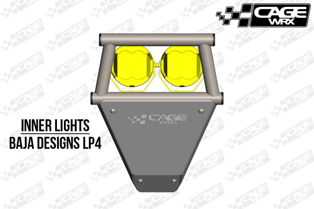 Cagewrx Polaris RZR Turbo S Front Bumper Assembled | image 13
