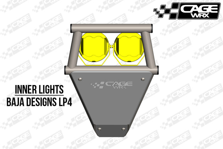 Cagewrx Polaris RZR Turbo S Front Bumper Assembled | image 13