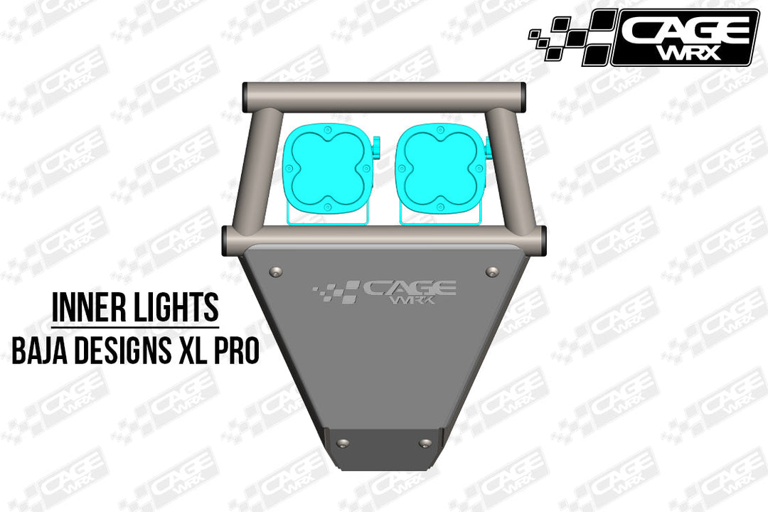 Cagewrx Polaris RZR Turbo S Front Bumper Assembled | image 17