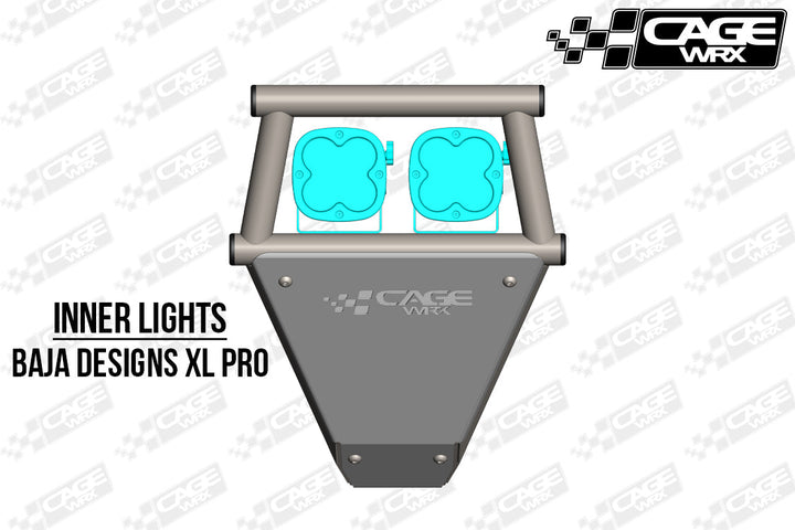 Cagewrx Polaris RZR Turbo S Front Bumper Assembled | image 17