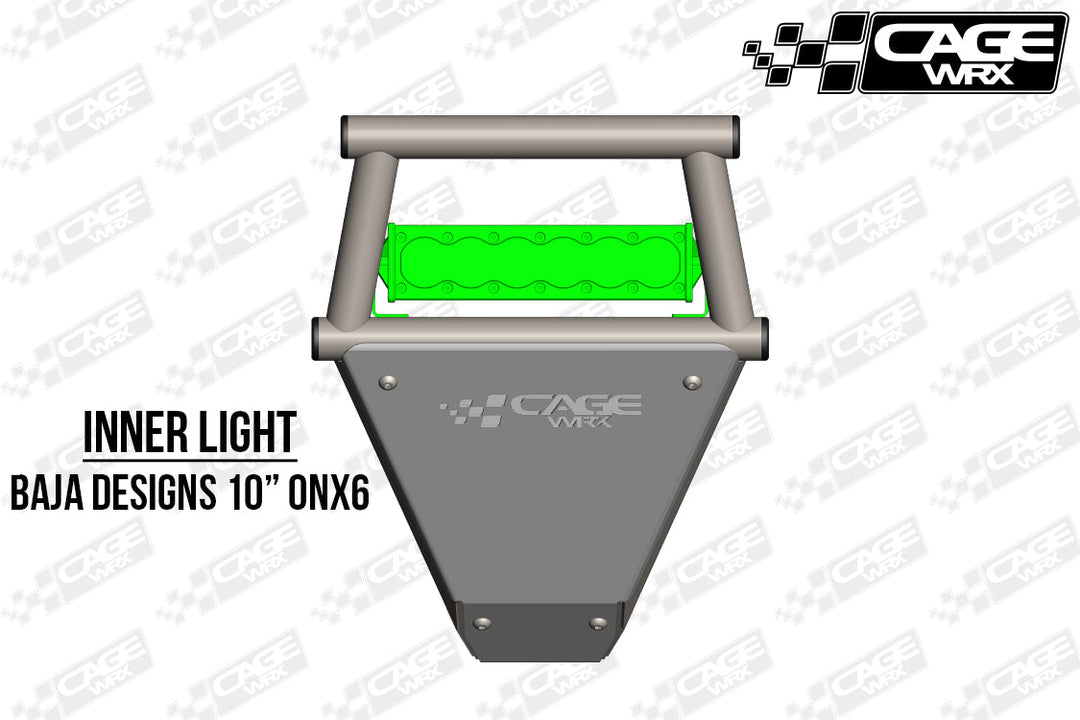 Cagewrx Polaris RZR Turbo S Front Bumper Assembled | image 18