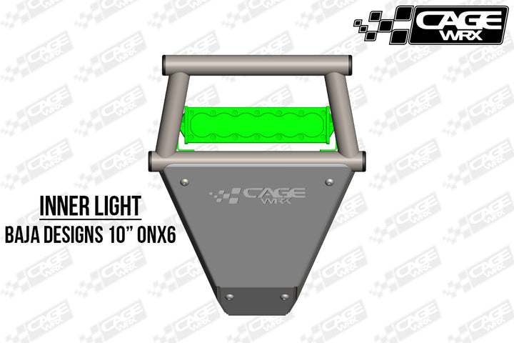 Cagewrx Polaris RZR Turbo S Front Bumper Assembled | image 18