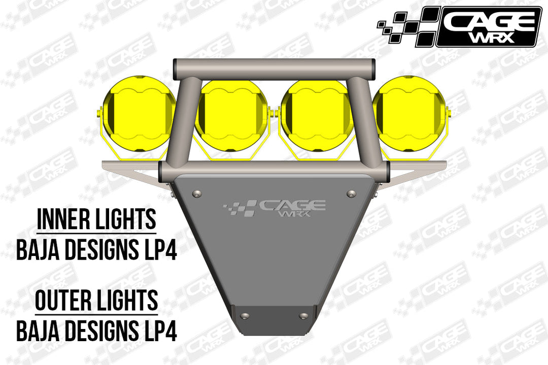 Cagewrx Polaris RZR Turbo S Front Bumper Assembled | image 19