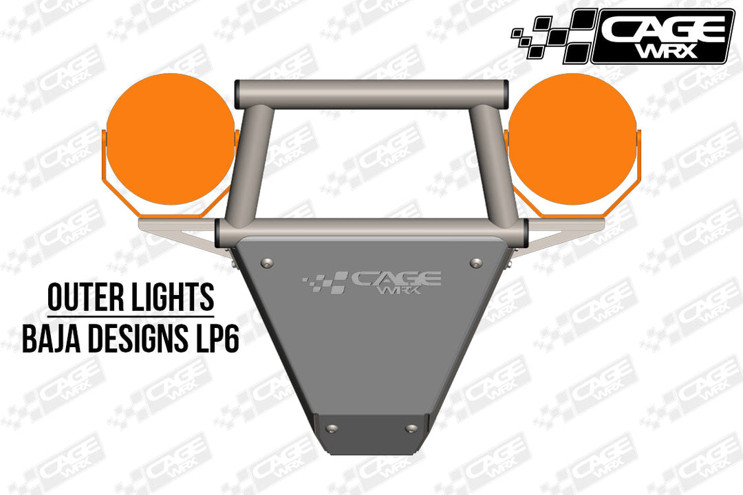 Cagewrx Polaris RZR Turbo S Front Bumper Assembled | image 21
