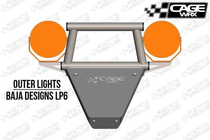 Cagewrx Polaris RZR Turbo S Front Bumper Assembled | image 21