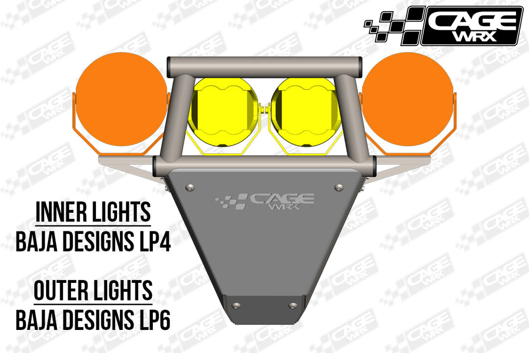 Cagewrx Polaris RZR Turbo S Front Bumper Assembled | image 22