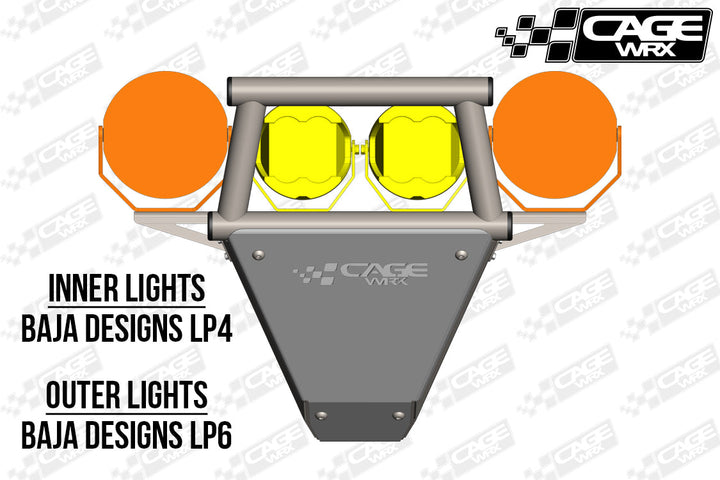 Cagewrx Polaris RZR Turbo S Front Bumper Assembled | image 22