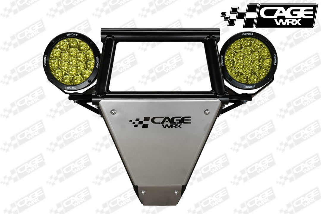 Cagewrx Polaris RZR XP 1000 / XP Turbo Outer Light Tabs for Front Bumper | image 3
