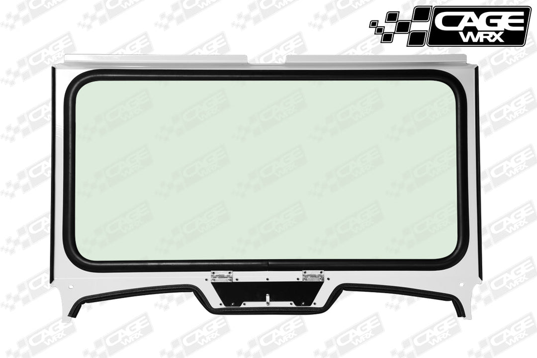 Cagewrx Polaris RZR XP (2019-2023/Turbo S) Glass Windshield Baja Spec / Competition Cage | image 2