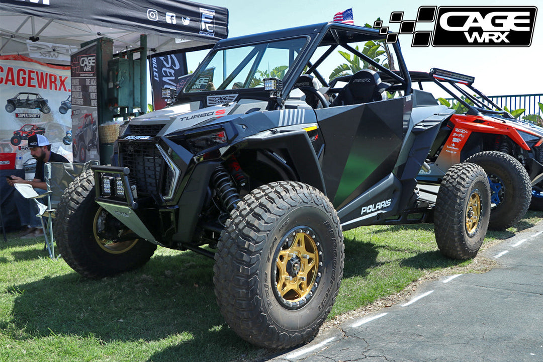 Cagewrx Polaris RZR XP (2019-2023/Turbo S) Glass Windshield Baja Spec / Competition Cage | image 7