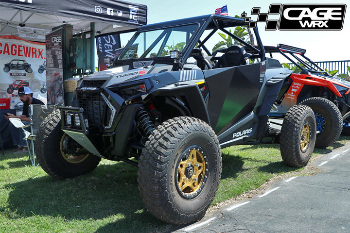 Cagewrx Polaris RZR XP (2019-2023/Turbo S) Glass Windshield Baja Spec / Competition Cage | image 7