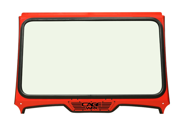 Cagewrx Polaris RZR XP (2019-2023/Turbo S) Glass Windshield Super Shorty