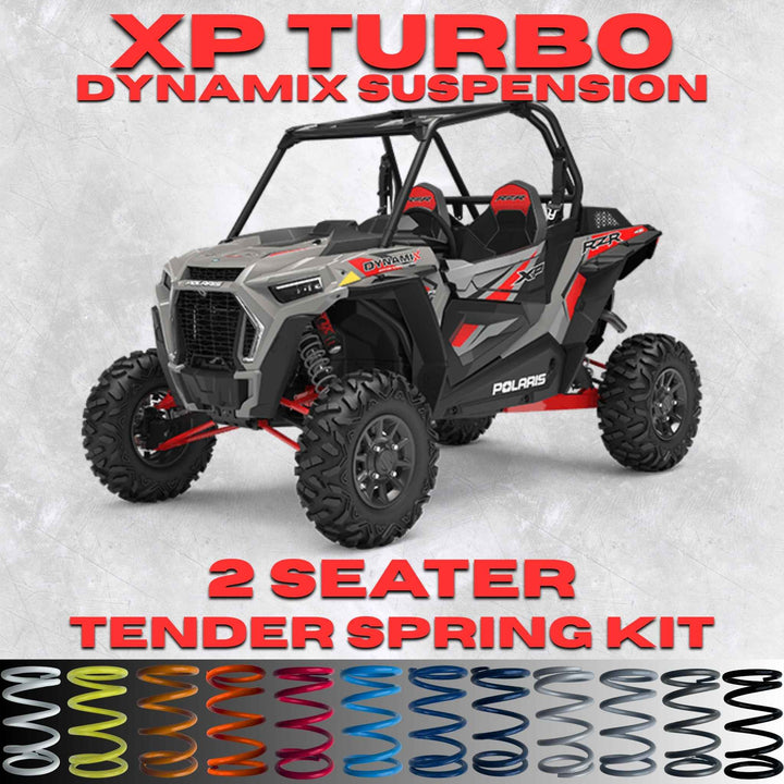 Polaris RZR XP Turbo Dynamix 2 Seater Tender Spring Kit