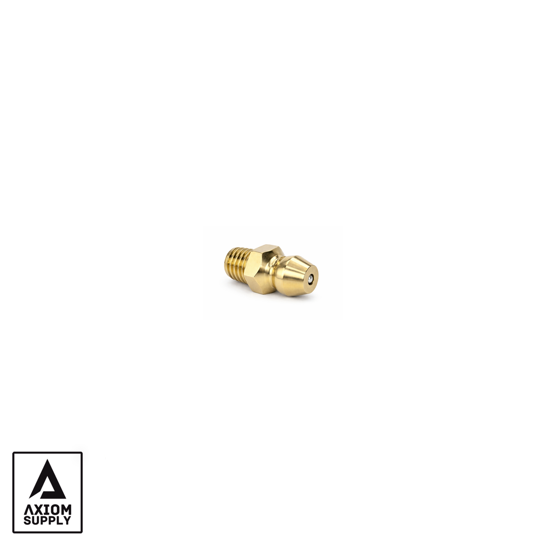 Axiom Supply Premium Replacement Straight Zerk Grease Fitting – 1/4"-28