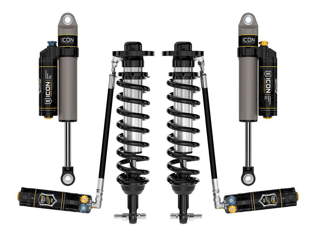 ICON 2021-2026 Ford F-150 4WD 0-2.75" Lift Stage 4 Suspension System CDXS (K93114D)