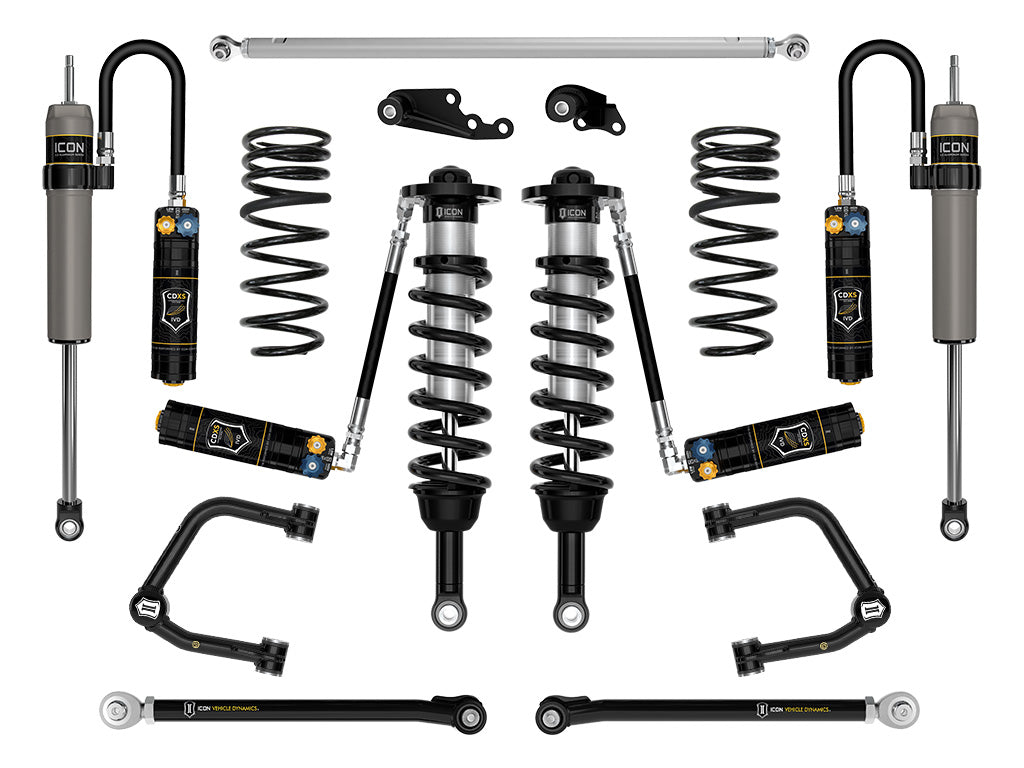 ICON 2024-2026 Lexus GX550 1.25-3" Lift Stage 8 Suspension System CDXS Tubular (K53358TD)