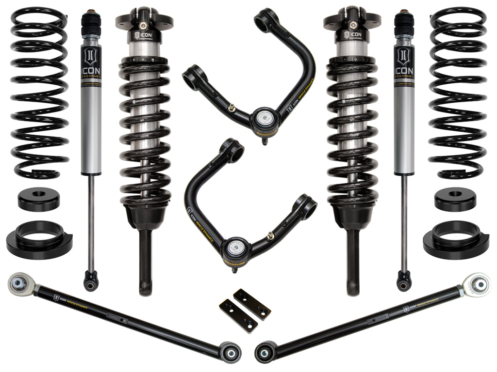 ICON 2003-09 Lexus GX470 0-3.5" Lift Stage 3 Suspension System Tubular UCA (K53173T)