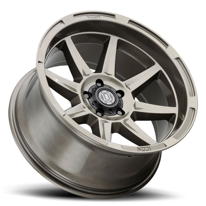 ICON Alloys Bandit Gloss Bronze 20x10 5x5 -24mm Offset 4.5" BS (6020107345BG)