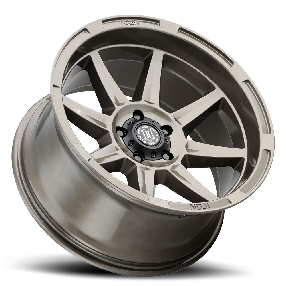 ICON Alloys Bandit Gloss Bronze 20x10 6x5.5 -24mm Offset 4.5" BS (6020108345BG)