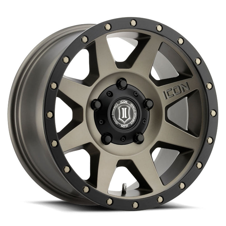 ICON Alloys Rebound Bronze 18x9 5x150 25mm Offset 6" BS (1818905560BR)