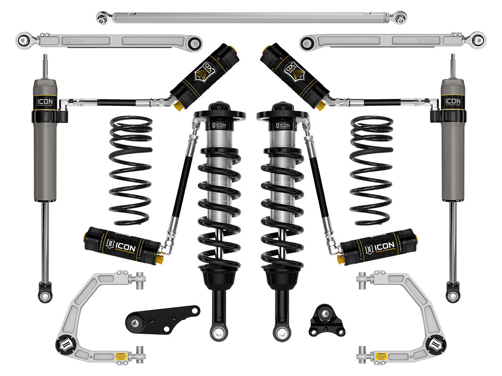 ICON 2024-2026 Toyota Land Cruiser 250 Series 1.25-3" Lift Stage 8 Suspension CDCV Billet