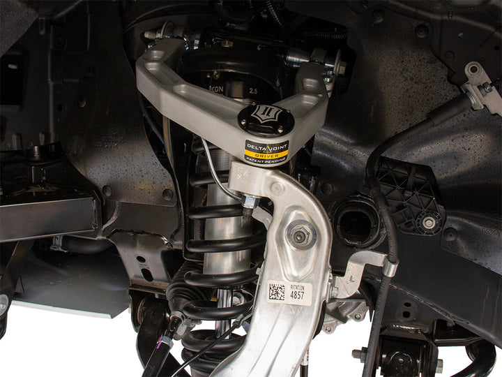 ICON 2019-2021 Ford Ranger Billet Upper Control Arm/Delta Joint Kit Al Knuckle (98520DJ)