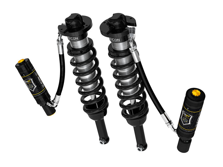ICON 2005-2023 Toyota Tacoma 0-3.5"/0-2.75" Lift Front VS 2.5 Coilovers Ext Travel Remote Res w/CDEV Pair