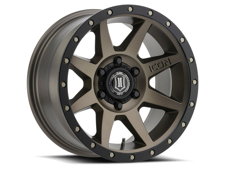 ICON Alloys Rebound Bronze 18x9 6x135 6mm Offset 5.25" BS (1818906352BR)