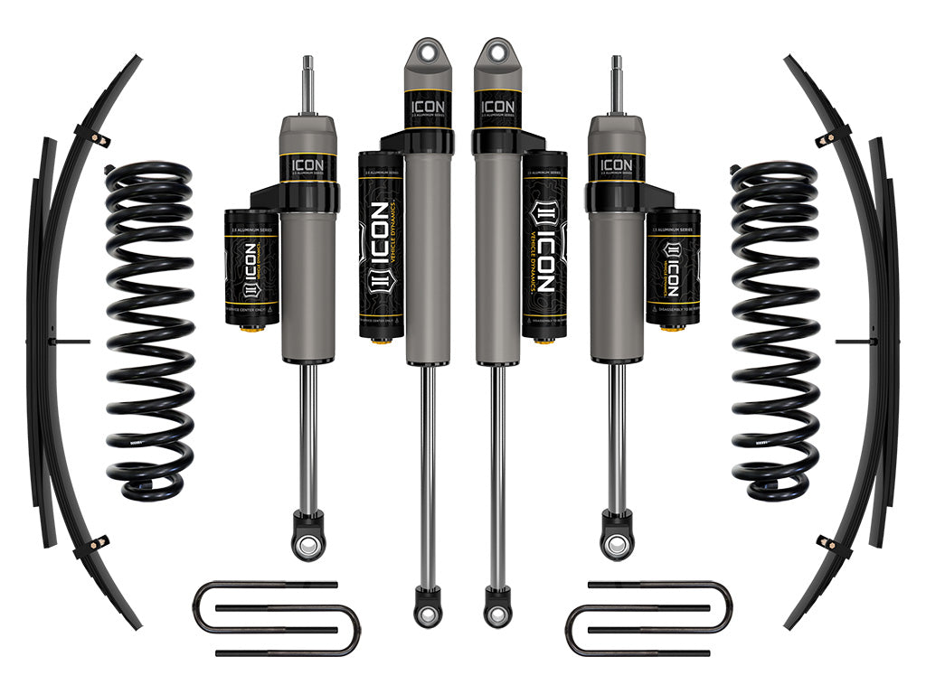 ICON 2011-2016 Ford F-250/350 Super Duty 4WD Diesel 2.5" Lift Stage 3 Suspension w/Expansion Packs