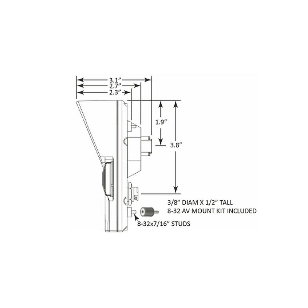 AEM CD-7 Carbon Non-Logging/ Non-GPS Display | SKU 30-5700