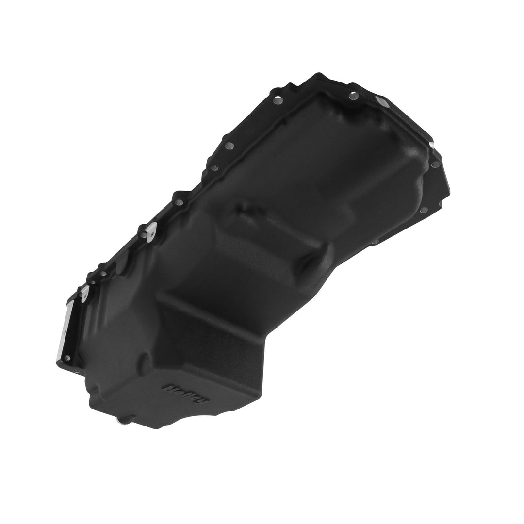Holley GM LT Swap Oil Pan - 4WD / Truck / Off-Road - Black | SKU 302-24BK