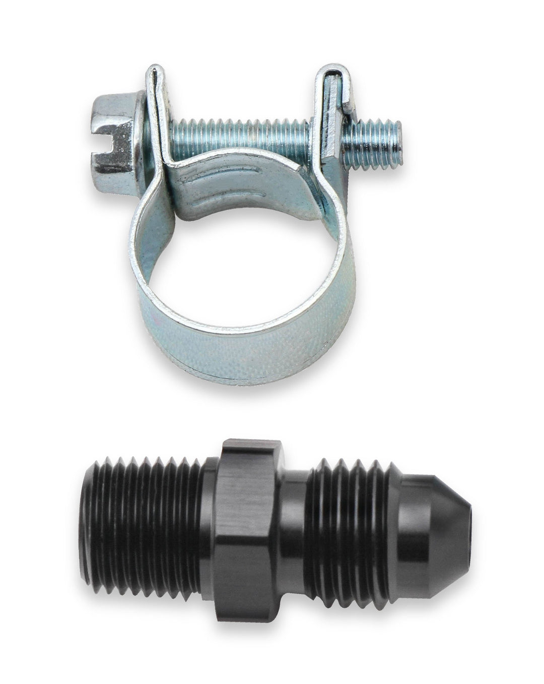 Holley LS Steam Tube Kit w/ Black Push-On Hose | SKU 26-552
