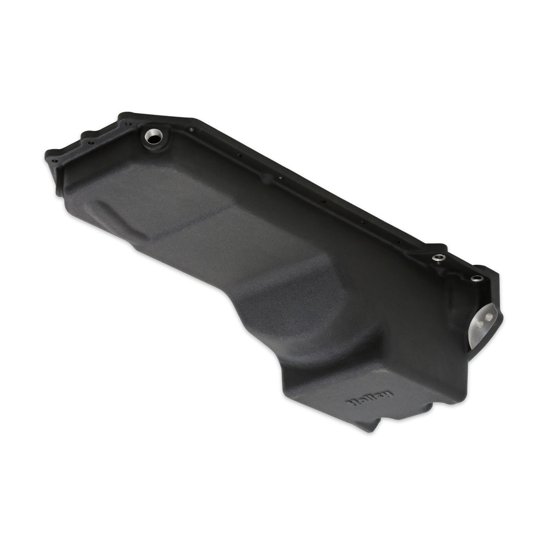 Holley Gen III Hemi Swap Oil Pan - Rear-Sump - Black - VVT | SKU 302-76BK