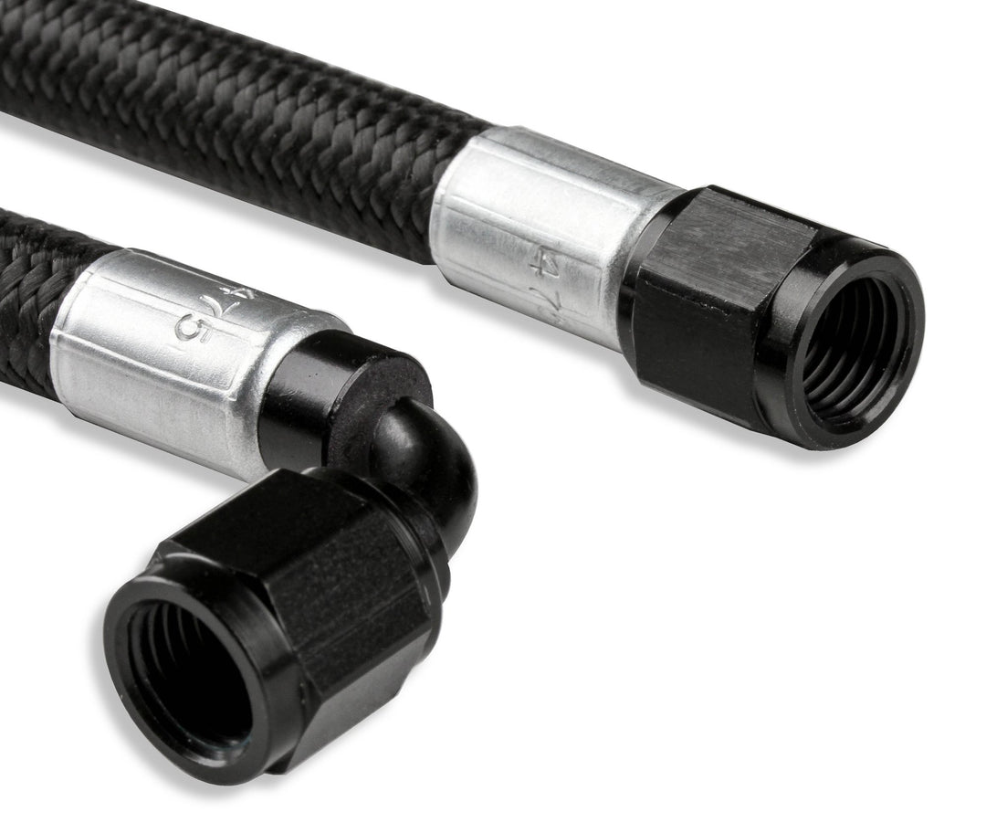 Holley LS Steam Tube Kit w/ Black Pro-Lite 350 Hose | SKU 26-553