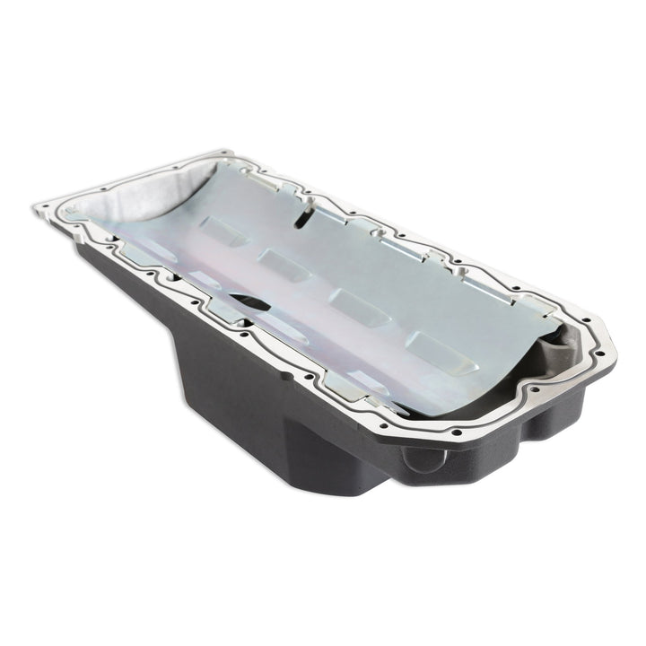 Holley Gen III Hemi Swap Oil Pan - Mid-Sump - Hellcat - Black | SKU 302-64BK